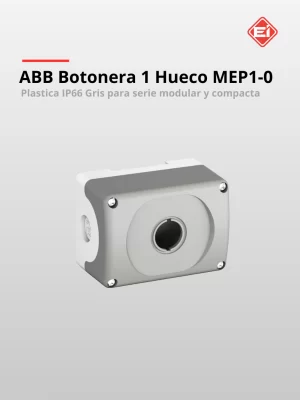 Caja botonera plástica IP66 1, 2, 3, 4, 5 y 6 Orificios