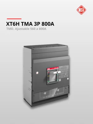 Interruptor XT6H 800A TMA ABB