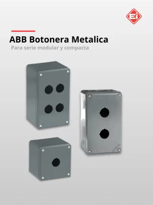 ABB Botoneras Metalicas
