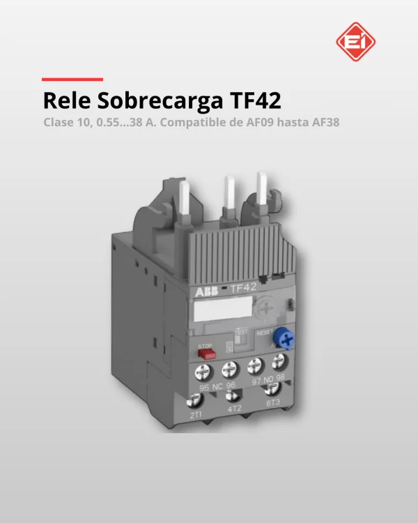 Relevador de Sobrecarga TF42