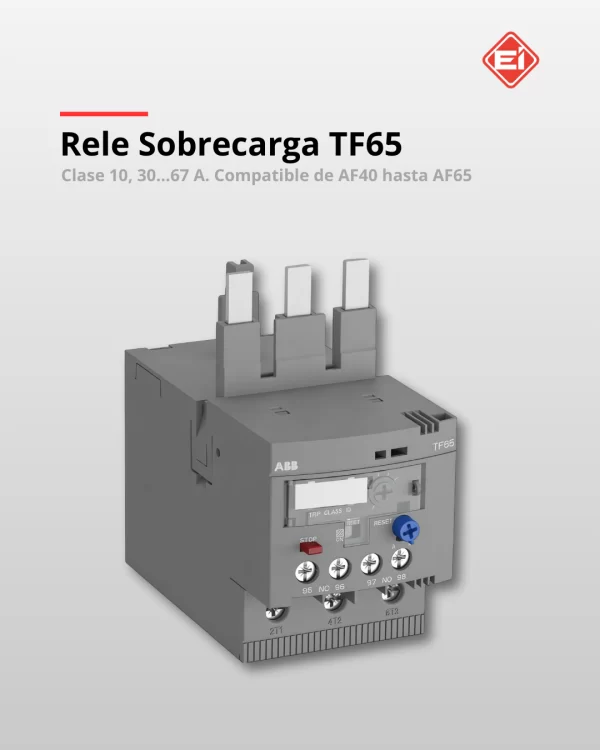 Relevador de Sobrecarga TF65